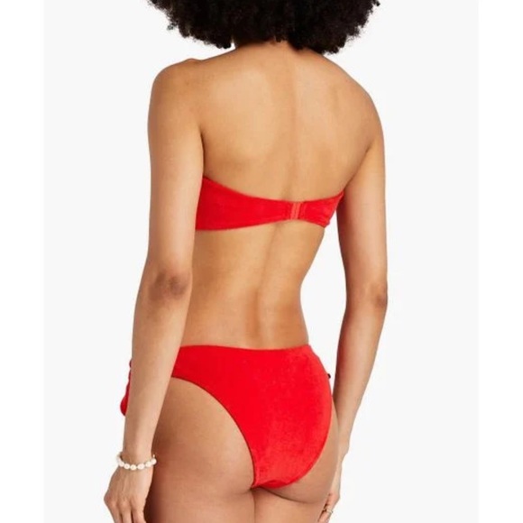 Zimmermann red terry bikini. NWT. Designer size 2. Fits US size 6-8. - Picture 4 of 9